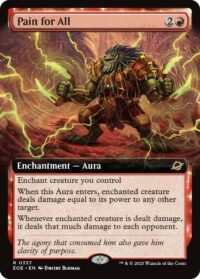 Pain for All (Extended Art) (Foil) - #337 - Rare - Español