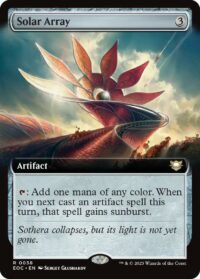 Solar Array (Extended Art) - #38 - Rare - Español