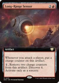 Long-Range Sensor (Extended Art) - #31 - Rare - Español