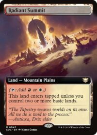 Radiant Summit (Extended Art) (Foil) - #43 - Rare - Español
