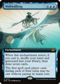 Weftwalking (Extended Art) - #330 - Mythic - Español