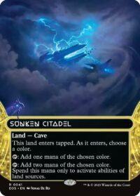 Sunken Citadel (Borderless) - #41 - Rare - Español