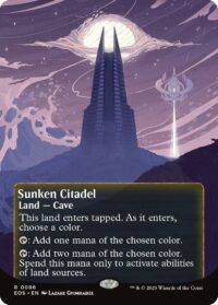 Sunken Citadel  (Borderless) - #86 - Rare - Español