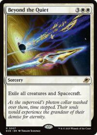 Beyond the Quiet (Foil) - #7 - Rare - Español