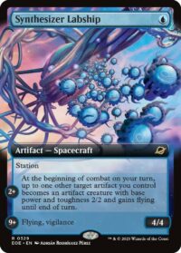Synthesizer Labship (Extended Art) - #329 - Rare - Español