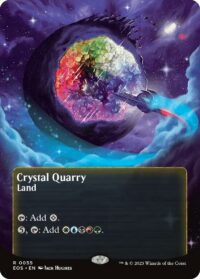 Crystal Quarry (Borderless) (Foil) - #55 - Rare - Español
