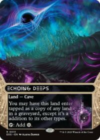 Echoing Deeps (Borderless) - #13 - Rare - Español