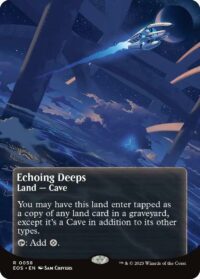 Echoing Deeps (Borderless) - #58 - Rare - Español