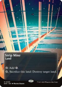 Strip Mine (Borderless) (Foil) - #85 - Mythic - Español
