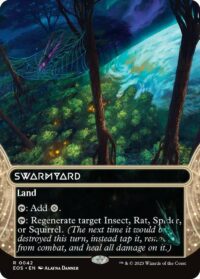 Swarmyard (Borderless) (Foil) - #42 - Rare - Español