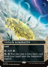 Terrain Generator (Borderless) (Galaxy Foil) - #133 - Rare - Inglés
