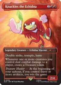 Secret Lair x Sonic: Knuckles the Echidna - #2082 - Mythic - Inglés