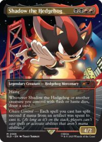 Secret Lair x Sonic: Shadow the Hedgehog (Rainbow Foil) - #2086 - Mythic - Inglés