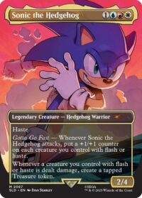Secret Lair x Sonic: Sonic the Hedgehog - #2087 - Mythic - Inglés