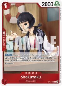 Shakuyaku - OP12-006 - Rare