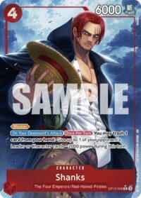 Shanks (Alternate Art) - OP12-008 - Rare