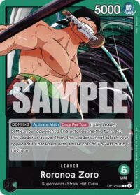 Roronoa Zoro - OP12-020 - Leader