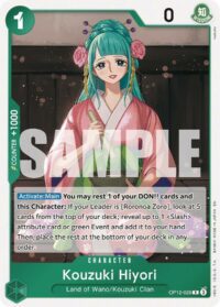 Kouzuki Hiyori - OP12-028 - Rare