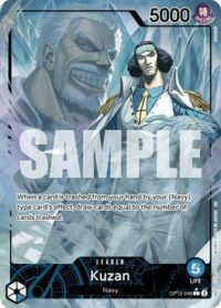 Kuzan (Alternate Art) - OP12-040 - Leader