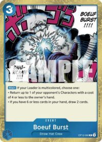 Boeuf Burst - OP12-060 - Rare