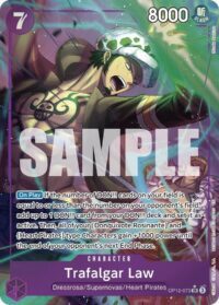Trafalgar Law (Alternate Art) - OP12-073 - Super Rare
