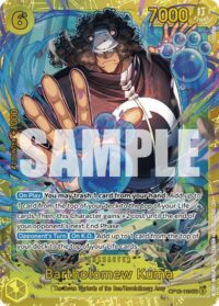 Bartholomew Kuma - OP12-119 - Secret Rare