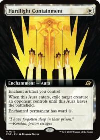 Hardlight Containment (Extended Art) - #319 - Rare - Español