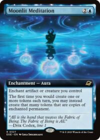 Moonlit Meditation (Extended Art) (Foil) - #327 - Rare - Español