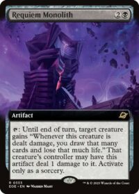 Requiem Monolith (Extended Art) (Foil) - #333 - Rare - Español