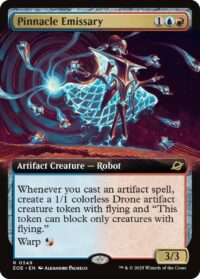 Pinnacle Emissary (Extended Art) (Foil) - #349 - Rare - Español