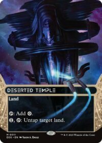 Deserted Temple (Borderless) (Foil) - #11 - Mythic - Español