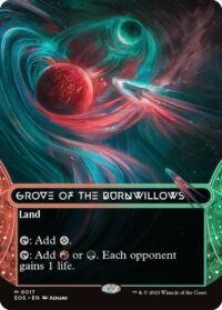 Grove of the Burnwillows (Borderless) - #17 - Mythic - Español
