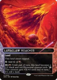 Lavaclaw Reaches (Borderless) - #22 - Rare - Español