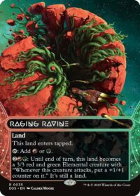 Raging Ravine (Borderless) (Foil) - #35 - Rare - Español