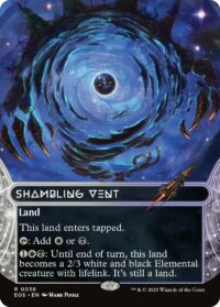 Shambling Vent (Borderless) - #38 - Rare - Español