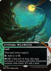 Stirring Wildwood (Borderless) (Foil) - #39 - Rare - Español