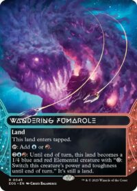 Wandering Fumarole (Borderless) (Foil) - #45 - Rare - Español