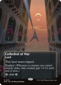 Cathedral of War (Borderless) (Foil) - #51 - Rare - Español