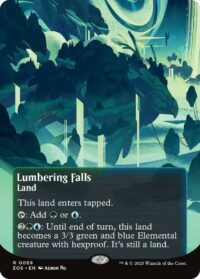 Lumbering Falls (Borderless) - #69 - Rare - Español