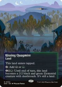 Hissing Quagmire (Borderless) - #64 - Rare - Español