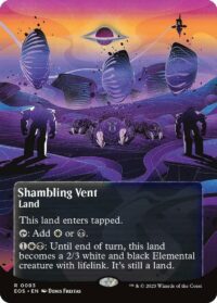 Shambling Vent (Borderless) - #83 - Rare - Español