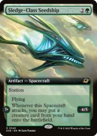 Sledge-Class Seedship (Extended Art) (Foil) - #346 - Rare - Español