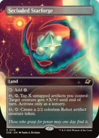 Secluded Starforge (Borderless) - #316 - Rare - Español