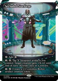 Secluded Starforge (Showcase) (Fracture Foil) - #392 - Mythic - Inglés