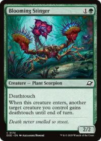 Blooming Stinger (Foil) - #174 - Common - Español