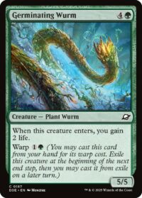 Germinating Wurm (Foil) - #187 - Common - Español