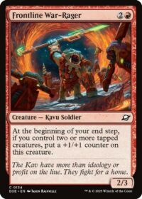 Frontline War-Rager (Foil) - #134 - Common - Español