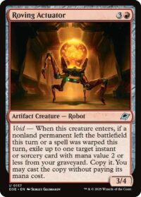 Roving Actuator (Foil) - #157 - Uncommon - Español