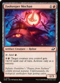 Zookeeper Mechan (Foil) - #170 - Common - Español