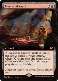Memorial Vault (Extended Art) - #336 - Rare - Español